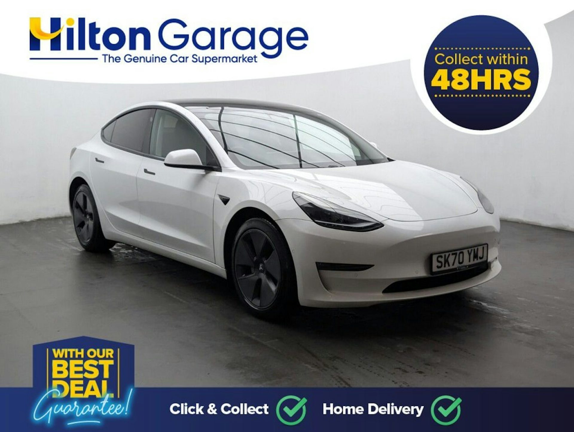 Gallery image 2 for 2020 Tesla Model 3 Premium AWD Auto Long Range